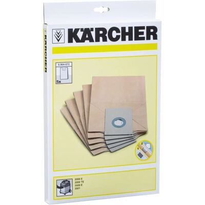 Kärcher 6.904-072 Ensemble de 5 Filtres en Papier - Filtres - Publicité Kärcher 6.904-072 Ensemble de 5 Filtres en Papier - Filtres - Publicité