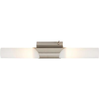 Briloner 2125-022 Applique Murale - Nickel mat, 2x E14, 40W - Publicité Briloner 2125-022 Applique Murale - Nickel mat, 2x E14, 40W - Publicité