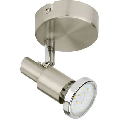 Briloner Leuchten 2991-012B Satin Nickel GU10 LED Spot - LED Spotlicht Briloner Leuchten 2991-012B Satin Nickel GU10 LED Spot - LED Spotlicht