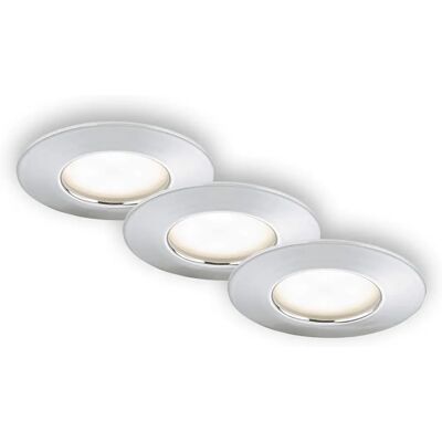 Briloner Set 3 LED Einbaulampen - Einbaulicht Briloner Set 3 LED Einbaulampen - Einbaulicht