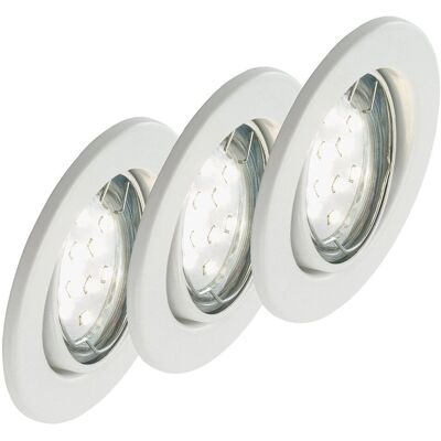 Briloner - Einbau-LED-Spots - 3W, Silber - Moderner Stil Briloner - Einbau-LED-Spots - 3W, Silber - Moderner Stil