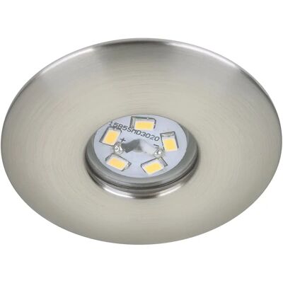 BRILONER Nichel satinato 45mm LED Incasso - Luce LED incasso BRILONER Nichel satinato 45mm LED Incasso - Luce LED incasso