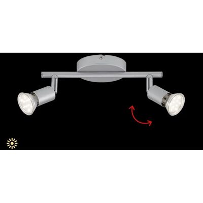 BRILONER 2xGU10 4.8W 520lm Titan Spotlight BRILONER 2xGU10 4.8W 520lm Titan Spotlight