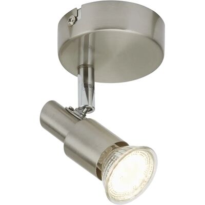 BRILONER - Bodové svítidlo 8 cm GU10 3W 280lm matný nikl - Spotlight BRILONER - Bodové svítidlo 8 cm GU10 3W 280lm matný nikl - Spotlight