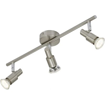 BRILONER Silver LED Ceiling Light with Adjustable Heads - Ceiling Light BRILONER Silver LED Ceiling Light with Adjustable Heads - Ceiling Light