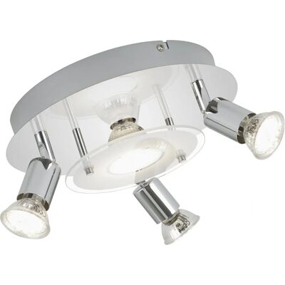 BRILONER LED-Wand-/Deckenleuchte »ORNA«, GU10, inkl. Leuchtmittel - Silber BRILONER LED-Wand-/Deckenleuchte »ORNA«, GU10, inkl. Leuchtmittel - Silber