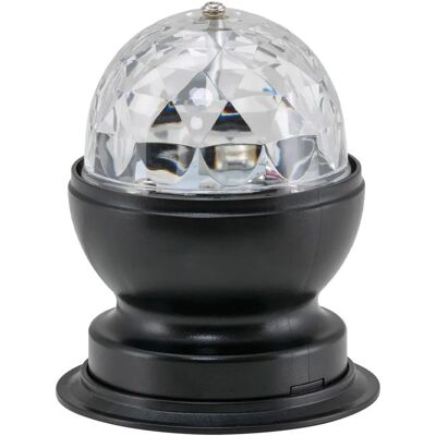 Briloner Girevole LED Discokugel - 8,80cm - Schwarz Briloner Girevole LED Discokugel - 8,80cm - Schwarz
