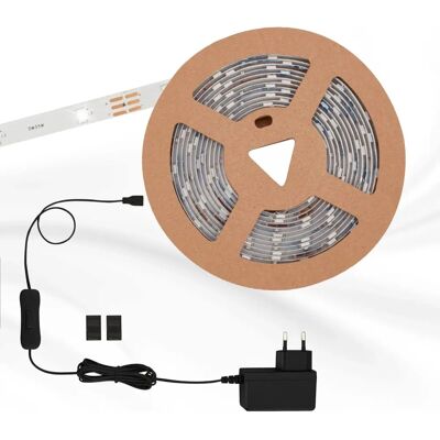 Tira LED BRILONER - 3m, Blanco cálido, 90 LEDs, 10W - LED Superline Tira LED BRILONER - 3m, Blanco cálido, 90 LEDs, 10W - LED Superline