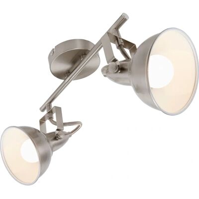 BRILONER Spotlight Regolabile Bianco Satinato - Plafond BRILONER Spotlight Regolabile Bianco Satinato - Plafond