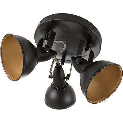 Briloner Deckenlampe - 3 Spots Retro/Vintage - 21cm Briloner Deckenlampe - 3 Spots Retro/Vintage - 21cm