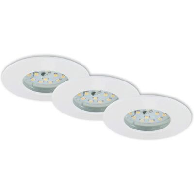 BRILONER Éclairage encastré LED - Puissance 6.5W, Diamètre 7.5cm, Blanc - Publicité BRILONER Éclairage encastré LED - Puissance 6.5W, Diamètre 7.5cm, Blanc - Publicité