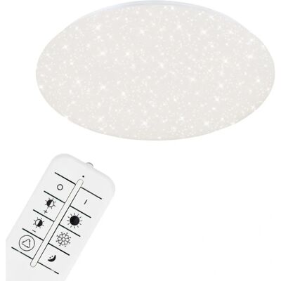 BRILONER Sternenhimmel LED Deckenleuchte - Dimmbar, Farbtemperatur einstellbar - 40W, 4000lm BRILONER Sternenhimmel LED Deckenleuchte - Dimmbar, Farbtemperatur einstellbar - 40W, 4000lm