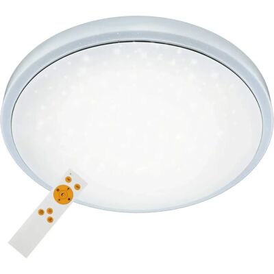 Briloner Weiß Sternenhimmel Deckenlampe - Dimmbare LED-Leuchte Briloner Weiß Sternenhimmel Deckenlampe - Dimmbare LED-Leuchte