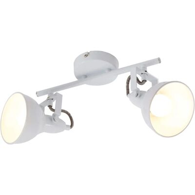 BRILONER Lampadario a Soffitto - 2 Spot Regolabili E14 - Stile Retrò/Vintage BRILONER Lampadario a Soffitto - 2 Spot Regolabili E14 - Stile Retrò/Vintage