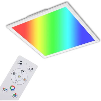 Briloner LED taklampa med RGB, dimbar, fjärrkontroll Briloner LED taklampa med RGB, dimbar, fjärrkontroll