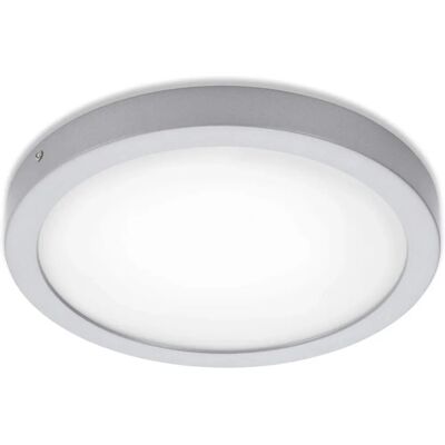 BRILONER LED-Deckenleuchte - 21W, 30cm, Mattchrom BRILONER LED-Deckenleuchte - 21W, 30cm, Mattchrom