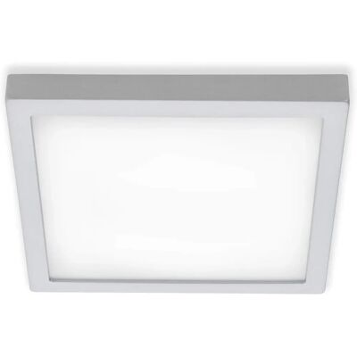 Briloner LED Ceiling Light - Satin Chrome - 21W - Modern Design Briloner LED Ceiling Light - Satin Chrome - 21W - Modern Design