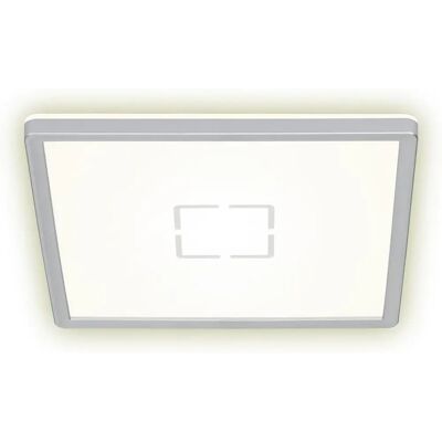 Briloner LED Rechteck-Deckenleuchte - 29,3x29,3cm, Weiß & Silber Briloner LED Rechteck-Deckenleuchte - 29,3x29,3cm, Weiß & Silber