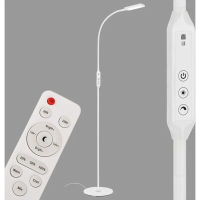 BRILONER Lampada da terra - Bianco - Temperatura regolabile - 140cm BRILONER Lampada da terra - Bianco - Temperatura regolabile - 140cm
