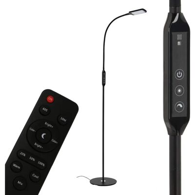 Briloner 1296-015 LED Golvlampa - Dimmer, Fernbedienung Briloner 1296-015 LED Golvlampa - Dimmer, Fernbedienung