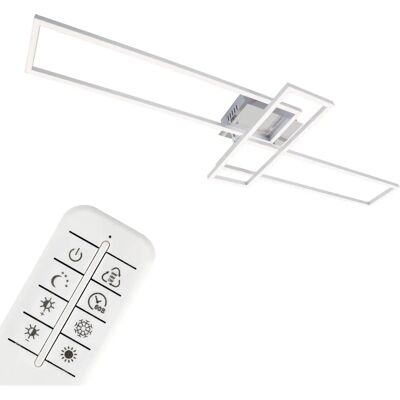 Briloner Ceiling Light - Dimmable LED, Color Temp Control, Remote, 5500lm Briloner Ceiling Light - Dimmable LED, Color Temp Control, Remote, 5500lm