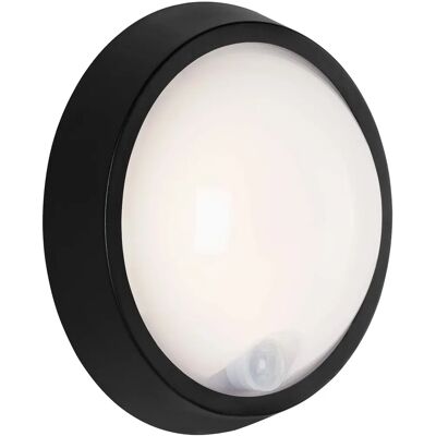 BRILONER LED-Außenwandleuchte - Sensor, 12W, Schwarz BRILONER LED-Außenwandleuchte - Sensor, 12W, Schwarz