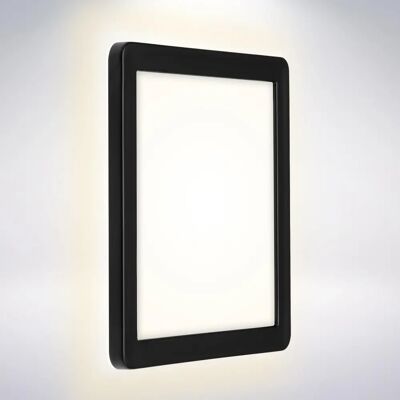 Luce Esterna Nera BRILONER - 8W 1200lm IP44 Luce Esterna Nera BRILONER - 8W 1200lm IP44