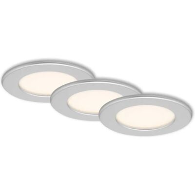 BRILONER LED Einbauleuchte - 11,5cm - 6W - Mattchrom - Produkttyp BRILONER LED Einbauleuchte - 11,5cm - 6W - Mattchrom - Produkttyp