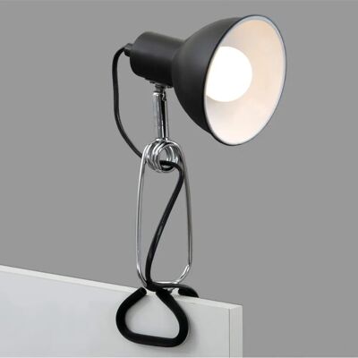 Briloner Schwarze Metallklemmlampe - Arbeits/Leselicht Briloner Schwarze Metallklemmlampe - Arbeits/Leselicht