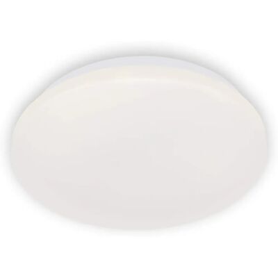 Briloner Leuchten - Lampada da soffitto LED - 28,8cm, 12W, 1200lm, 4000K, Bianco - Lampada da bagno Briloner Leuchten - Lampada da soffitto LED - 28,8cm, 12W, 1200lm, 4000K, Bianco - Lampada da bagno