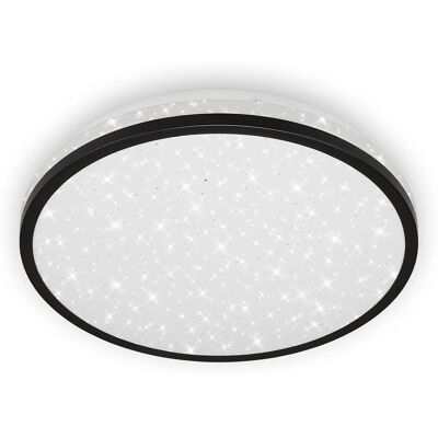 BRILONER Sternenhimmel LED-Deckenleuchte - LED-Deckenleuchte mit Sternenhimmel, 28 cm, 12 W, schwarz BRILONER Sternenhimmel LED-Deckenleuchte - LED-Deckenleuchte mit Sternenhimmel, 28 cm, 12 W, schwarz