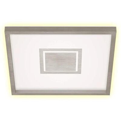 BRILONER LED Panelleuchte - 42,3cm, Mattnickel, 3000lm - LED Panellicht BRILONER LED Panelleuchte - 42,3cm, Mattnickel, 3000lm - LED Panellicht
