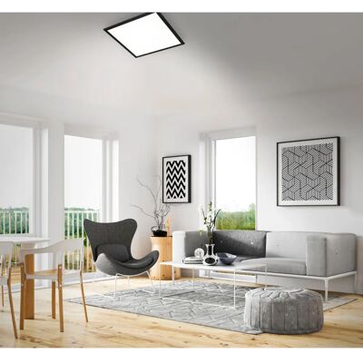 BRILONER - CCT LED Panel - 44.5 cm - schwarz - LED Panel Leuchte BRILONER - CCT LED Panel - 44.5 cm - schwarz - LED Panel Leuchte