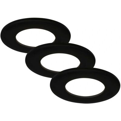 BRILONER - 3ks LED vestavné svítidlo - Black BRILONER - 3ks LED vestavné svítidlo - Black