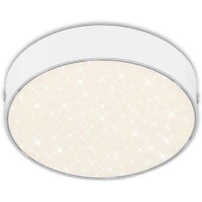 Briloner Luz de Techo LED Blanca con Decoración Estrellada - Plafón Briloner Luz de Techo LED Blanca con Decoración Estrellada - Plafón