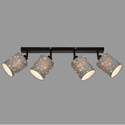 Projecteur de Plafond Stofa - Décor Étoile Vintage, Ajustable, 4 E27 - Publicité Projecteur de Plafond Stofa - Décor Étoile Vintage, Ajustable, 4 E27 - Publicité