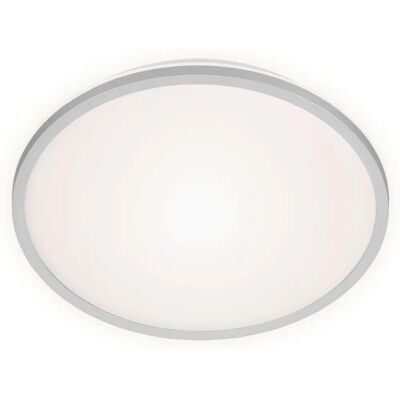 BRILO 28cm LED Ceiling Light - Silver - LED Ceiling Light BRILO 28cm LED Ceiling Light - Silver - LED Ceiling Light