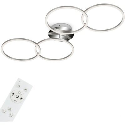 BRILONER LEUCHTEN 3537018 FRAME Lampada da Soffitto LED con Telecomando Design Moderno BRILONER LEUCHTEN 3537018 FRAME Lampada da Soffitto LED con Telecomando Design Moderno