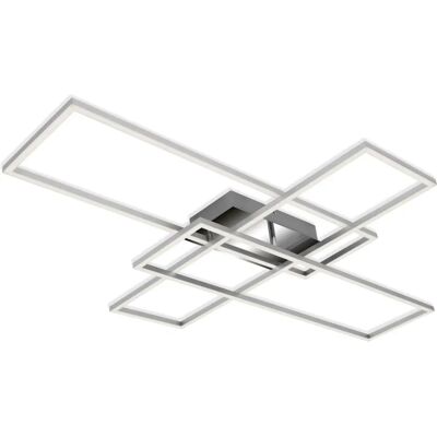 Luce da soffitto LED Briloner - 104cm, 50W, Cromo - Lampada da soffitto Luce da soffitto LED Briloner - 104cm, 50W, Cromo - Lampada da soffitto