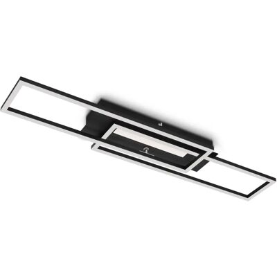 BRILONER FRAME MID Schwarzes Deckenleuchte - Deckenleuchte BRILONER FRAME MID Schwarzes Deckenleuchte - Deckenleuchte