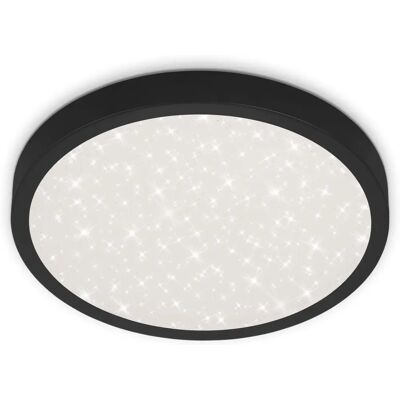 BRILO Runa 38cm Luce da Soffitto Nera - Plafoniera BRILO Runa 38cm Luce da Soffitto Nera - Plafoniera