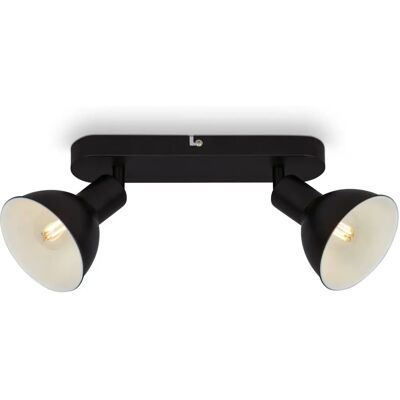 Briloner Schwarze Spotleuchte - Wand- und Deckenleuchte Briloner Schwarze Spotleuchte - Wand- und Deckenleuchte