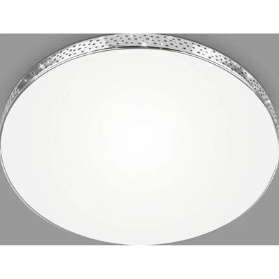 Briloner LED Deckenleuchte - IP44, 18W, Weiß-Chrom Briloner LED Deckenleuchte - IP44, 18W, Weiß-Chrom