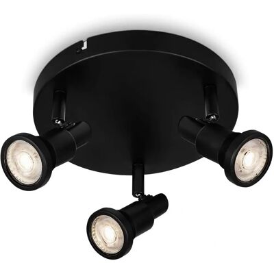 Briloner Schwarzes 3-Flammiges LED-Spotlight - LED Spotlight Briloner Schwarzes 3-Flammiges LED-Spotlight - LED Spotlight