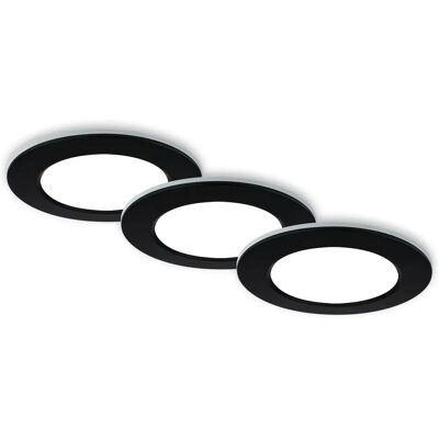 Briloner Schwarzes CCT LED Einbauleuchtenset - LED Einbauleuchten-Set Briloner Schwarzes CCT LED Einbauleuchtenset - LED Einbauleuchten-Set