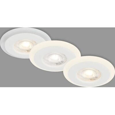 Briloner Weiß LED Einbauleuchten-Set - Innenbereich Briloner Weiß LED Einbauleuchten-Set - Innenbereich