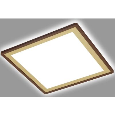 Panneau LED ultra fin - LED, 18W, 2400lm, Hnědo-zlatá - Luminaire - Publicité Panneau LED ultra fin - LED, 18W, 2400lm, Hnědo-zlatá - Luminaire - Publicité