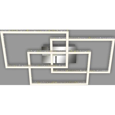 Briloner 3752-019 Lampada da Soffitto LED - Regolabile, Alluminio Cromato - Luce LED da Soffitto Briloner 3752-019 Lampada da Soffitto LED - Regolabile, Alluminio Cromato - Luce LED da Soffitto