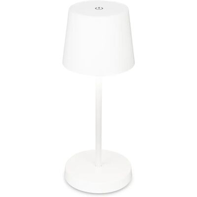 Briloner Piha Rechargeable Touch Table Lamp - LED, White Briloner Piha Rechargeable Touch Table Lamp - LED, White