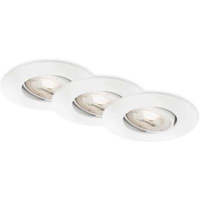 BRILONER Projecteur LED 7602 - IP65 3000K Blanc - Publicité BRILONER Projecteur LED 7602 - IP65 3000K Blanc - Publicité